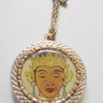 thai temple dancer necklace..